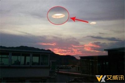 2009年彭州市天空现橙色光圈 难道传说中的UFO来访？
