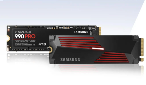 三星 990 PRO 4TB 版 SSD 官宣：单面设计，随机读取速度提升